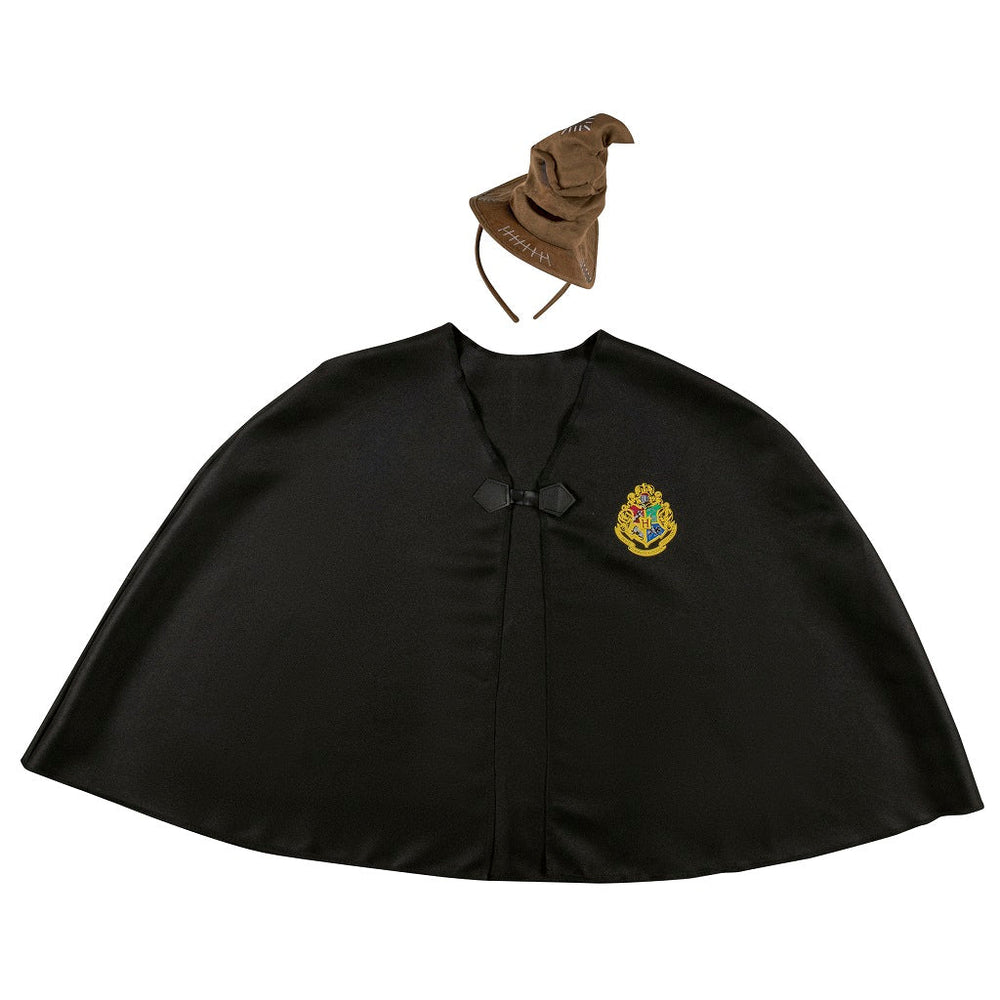 Cape Poudlard et serre-tête choixpeau Harry Potter