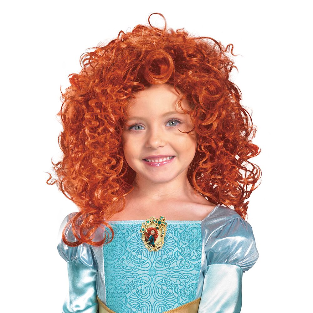 Perruque enfant Brave Merida