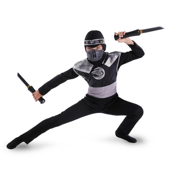 Costume enfant ninja corbeau noir