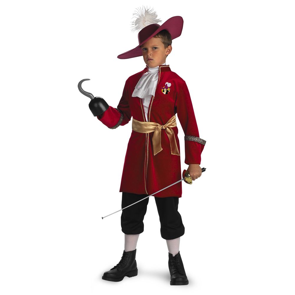 Costume enfant Peter Pan - Capitaine crochet