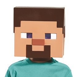 Masque de Minecraft Steve pour enfant