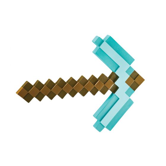 Pioche Minecraft 15,75 po x 11,5 po aqua