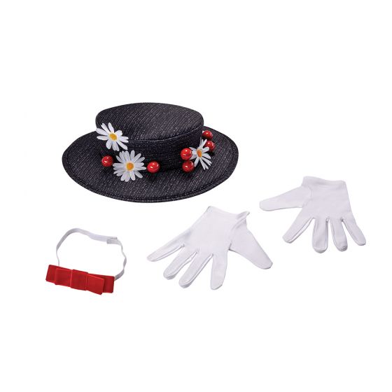 Ensemble d'accessoires de Mary Poppins pour adulte