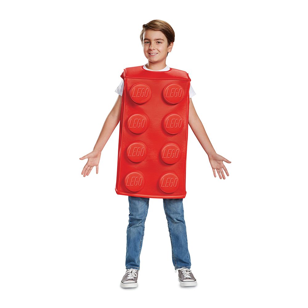 Costume enfant Lego briques rouges