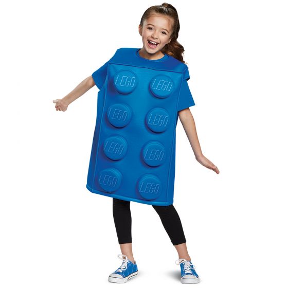 Costume enfant Lego briques bleues