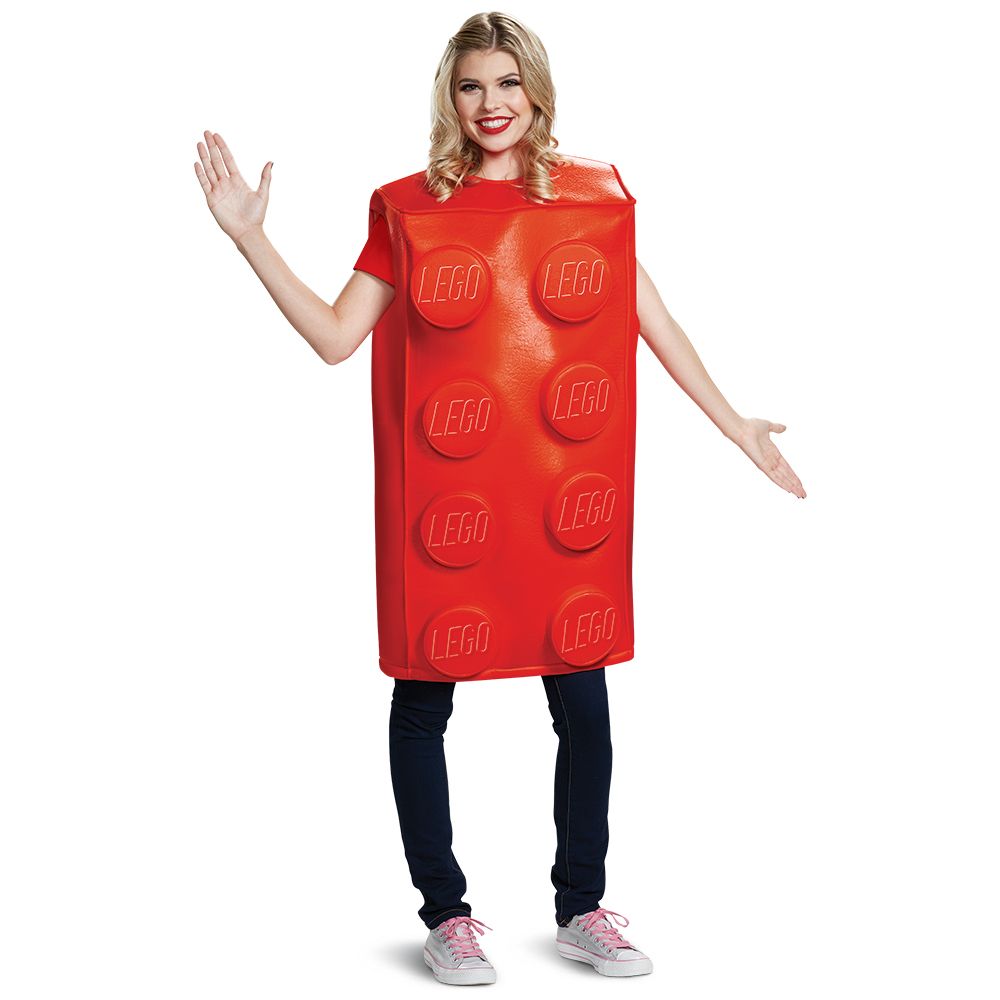 Costume adulte Lego briques rouges
