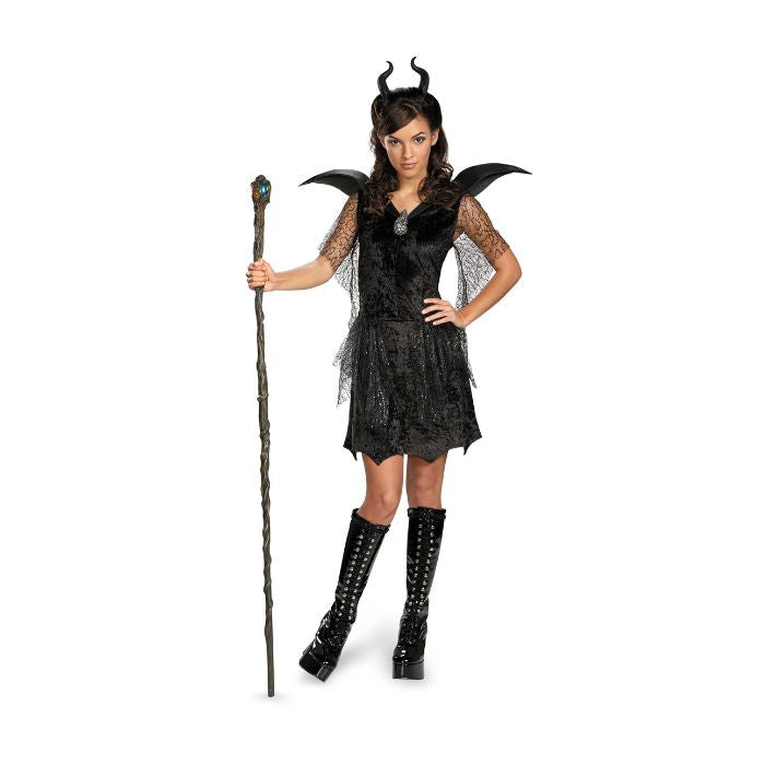 Costume enfant Maléfique (7-8 ans)