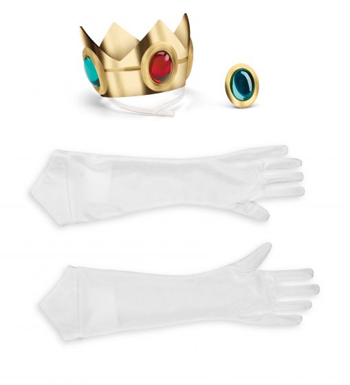 Ensemble d'accessoires de Super Mario princesse Peach pour enfant