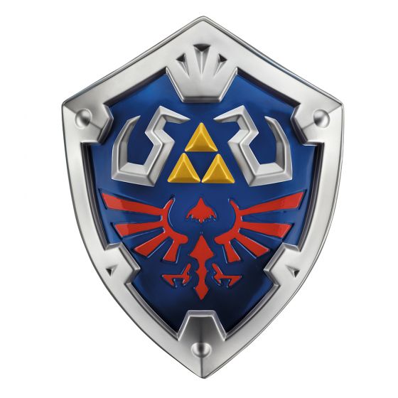 Bouclier bleu de Zelda 19 po x 15 po