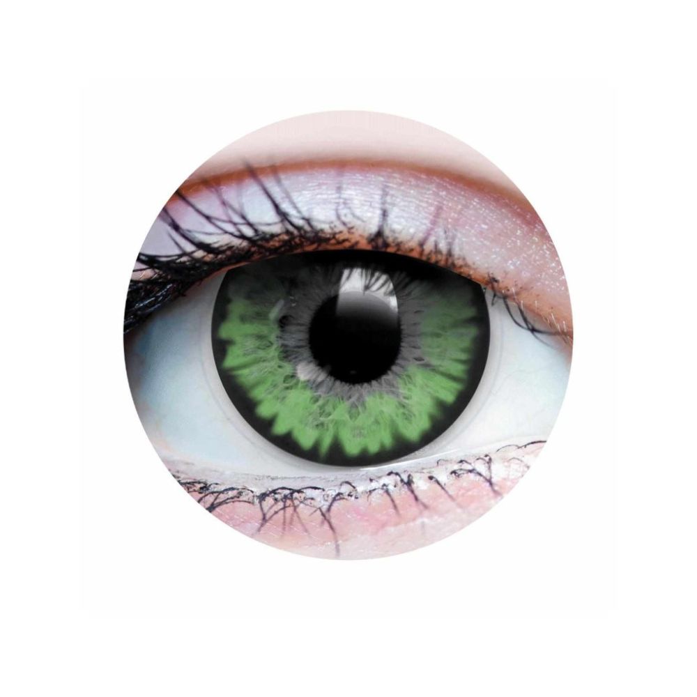 Verre de contact vert jade (1 paire)