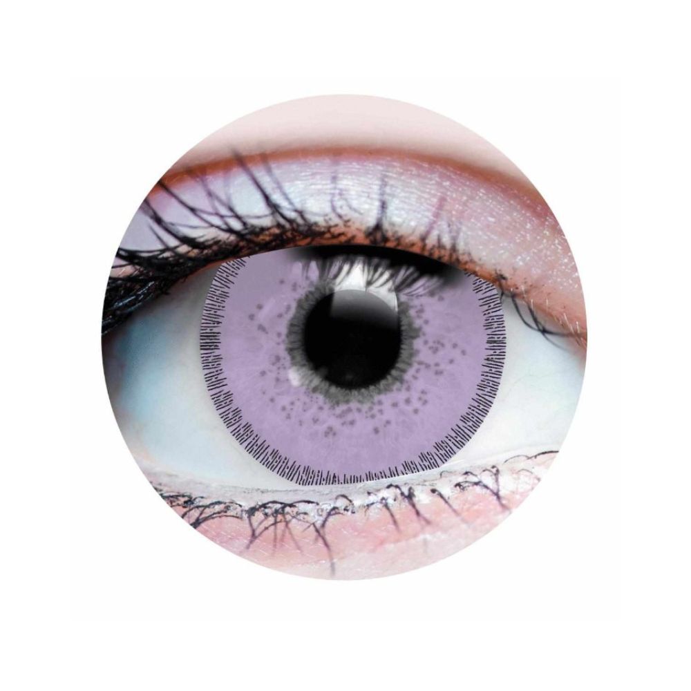 Verre de contact lilas (1 paire)