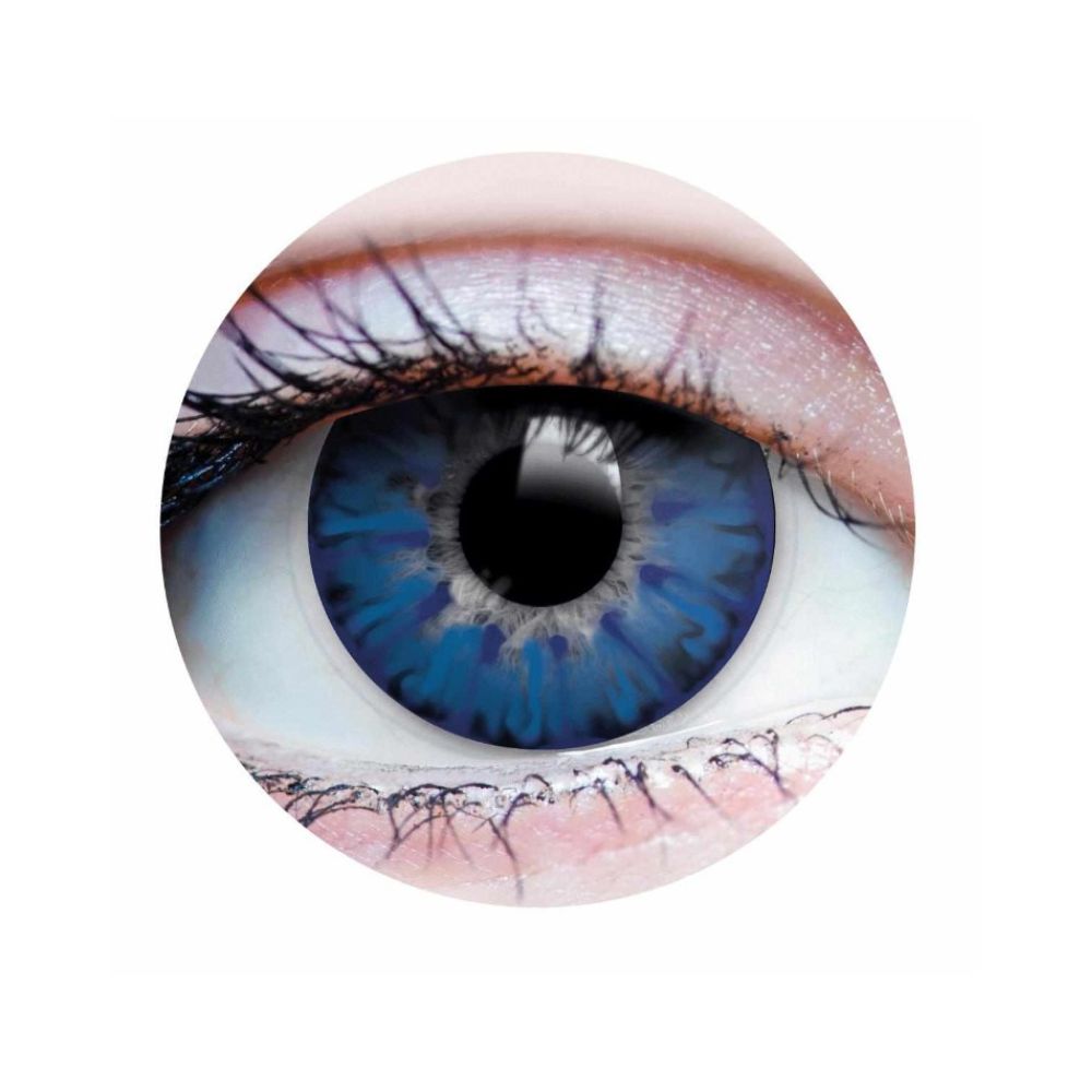 Verre de contact bleu enchanteur (1 paire)