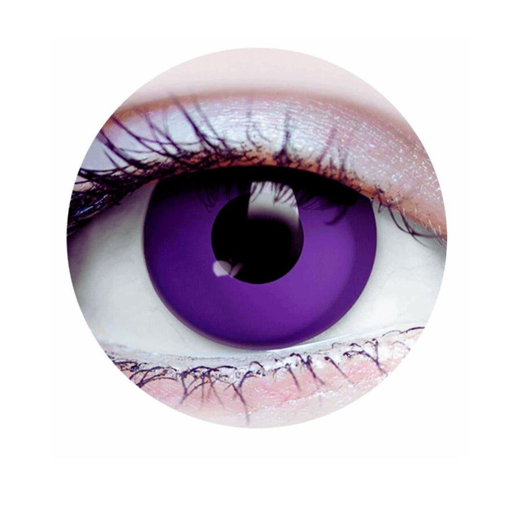 Verre de contact violet Phantom