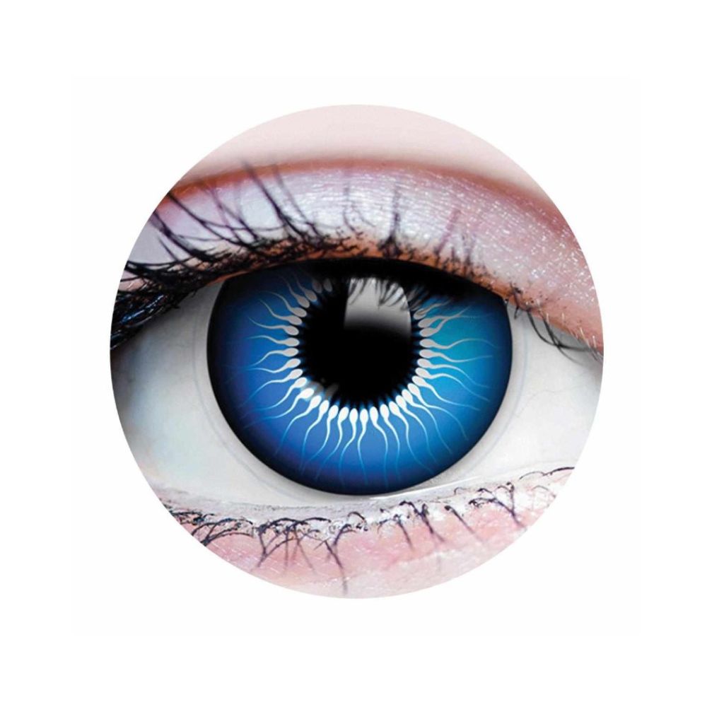 Verre de contact bleu Chucky
