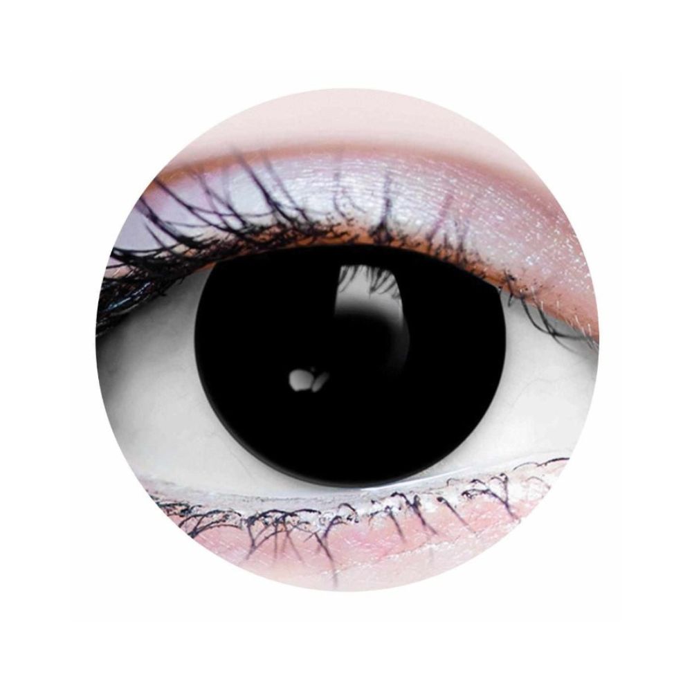 Verre de contact noir