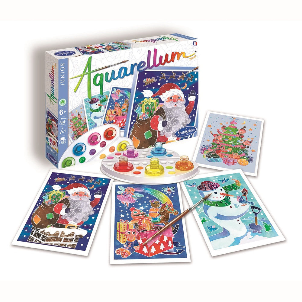 Ensemble de peinture aquarelle de Noël¨(6 ans et +)