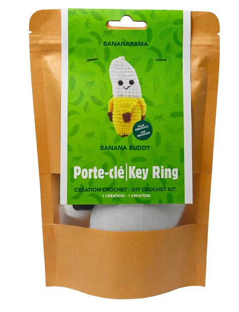 DIY création de porte-clés au crochet banane (14 ans et plus)