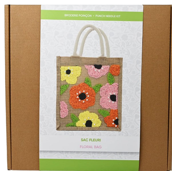 DIY broderie créative sac à motif floral (14 ans et plus)