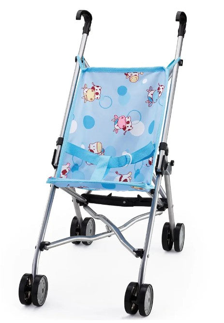 Poussette pour poupée bleu ciel (3 ans et plus)