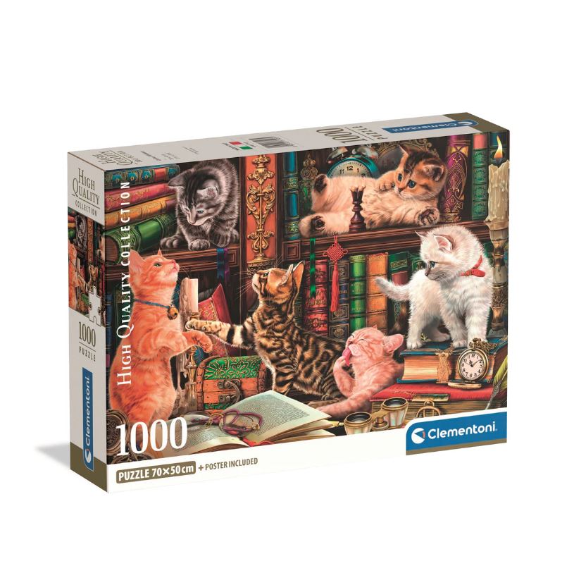 Casse-tête 1000 morceaux des moustaches curieuses