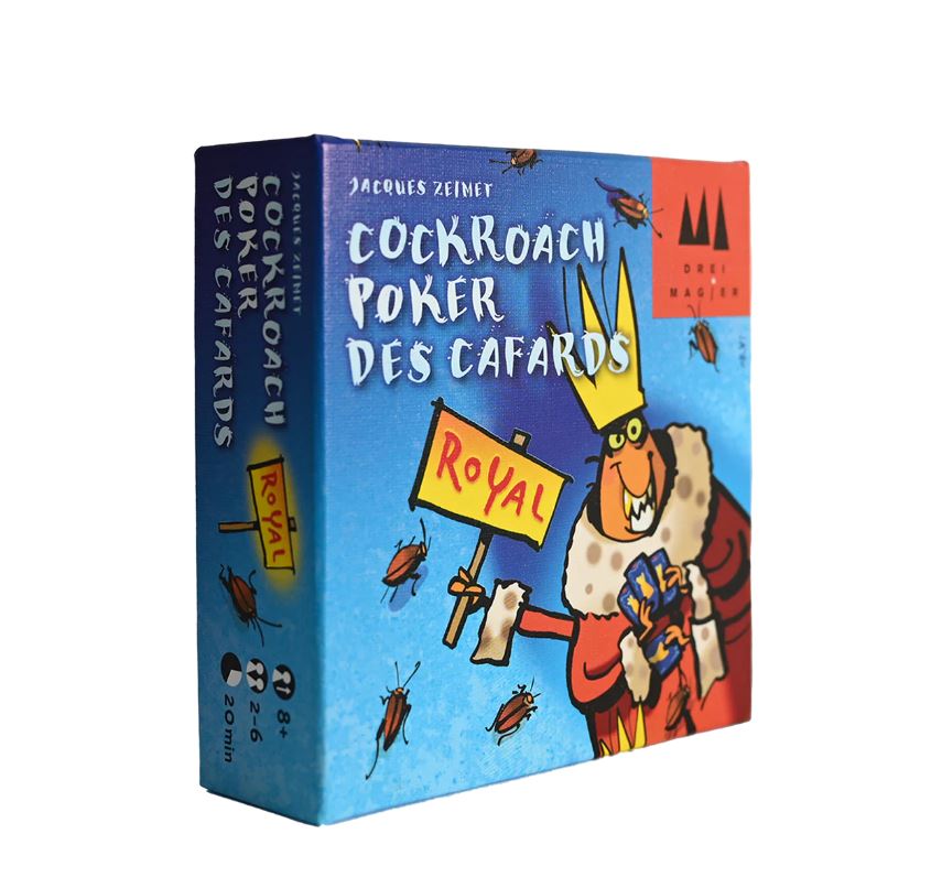 Jeu Poker des cafards (8 ans et plus, 2 à 6 joueurs)