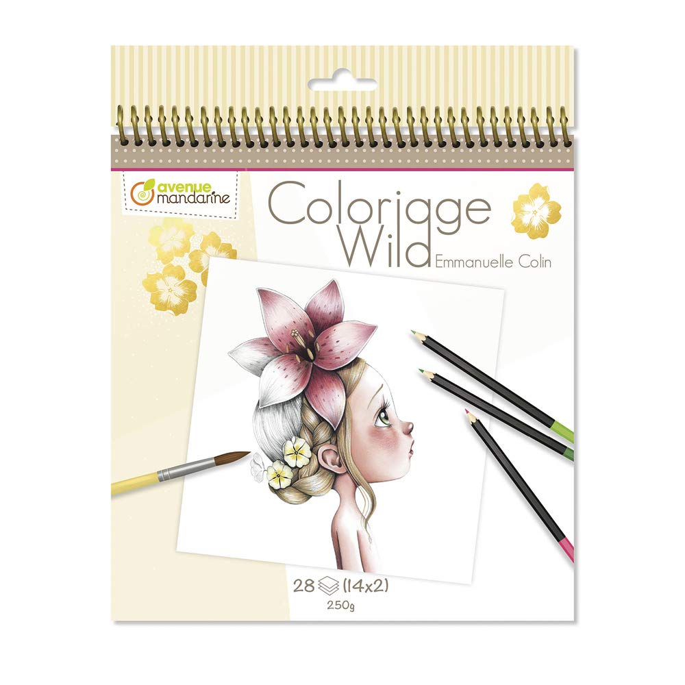 Cahier à colorier Coloriage Wild