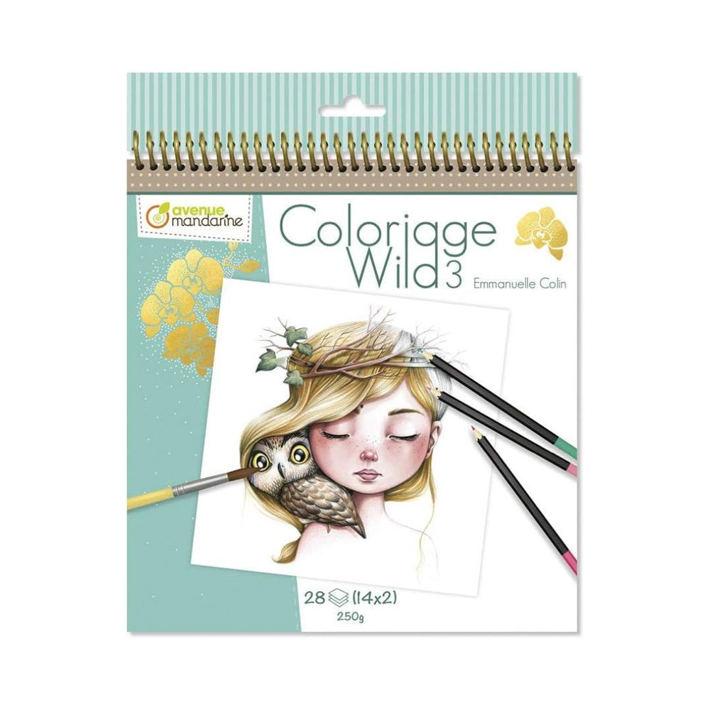 Cahier à colorier Coloriage Wild