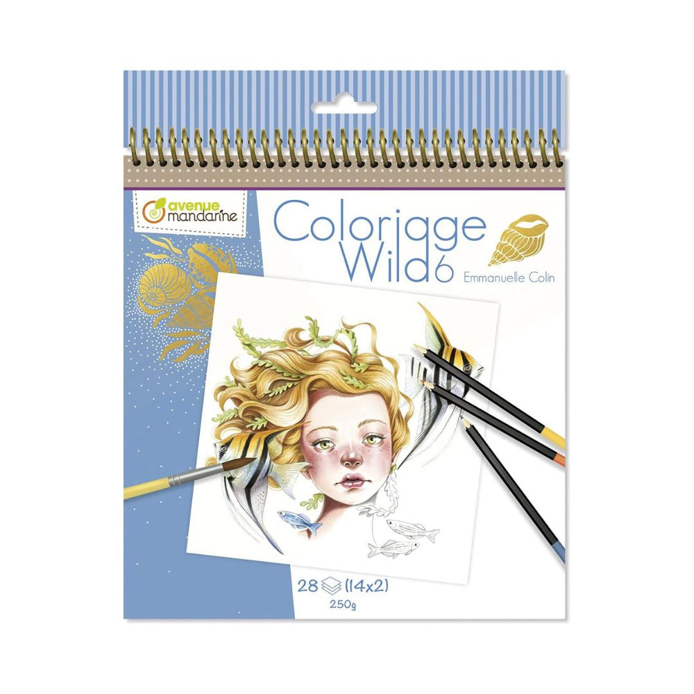 Cahier à colorier Coloriage Wild