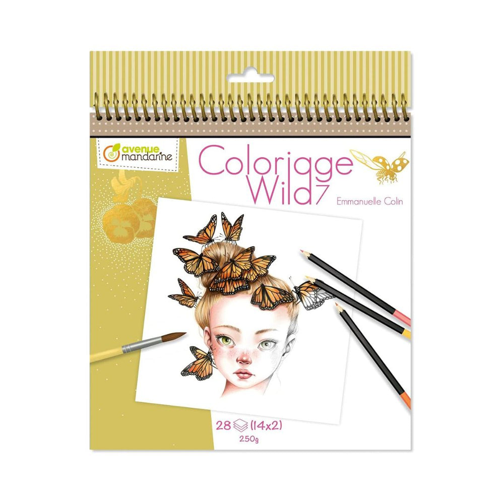 Cahier à colorier Coloriage Wild