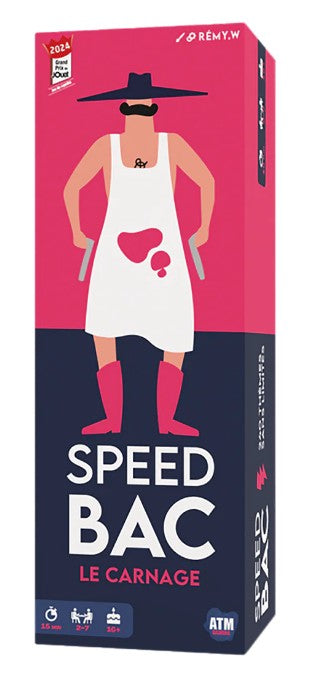 Jeu Speed Bac le carnage (16 ans et plus, 2 à 7 joueurs)