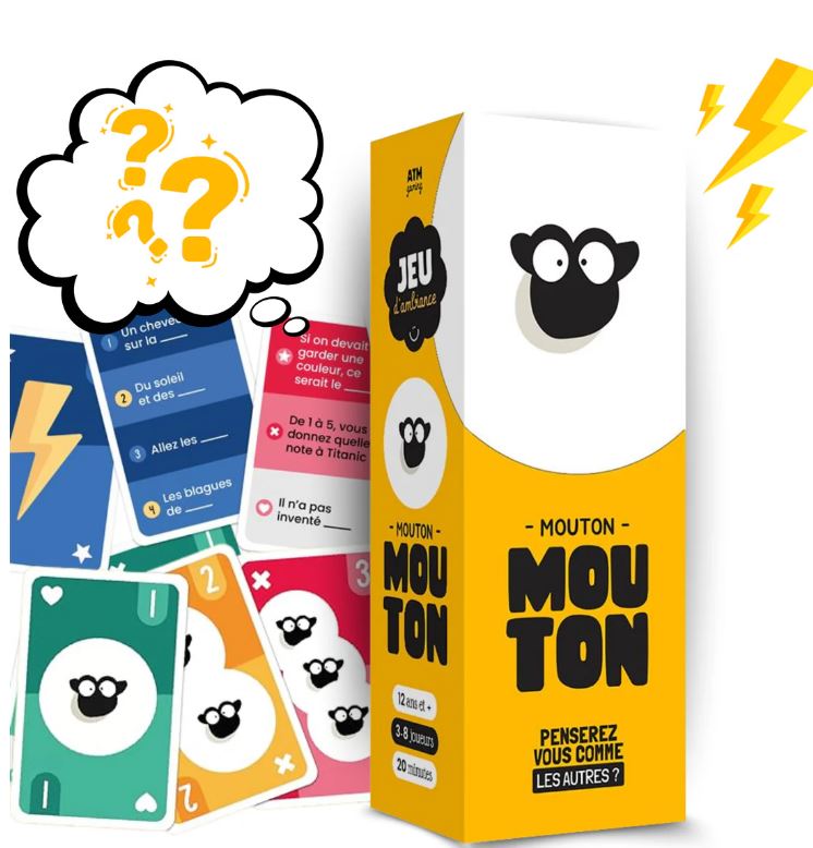 Jeu Mouton mouton (12 ans et plus, 3 à 9 joueurs)