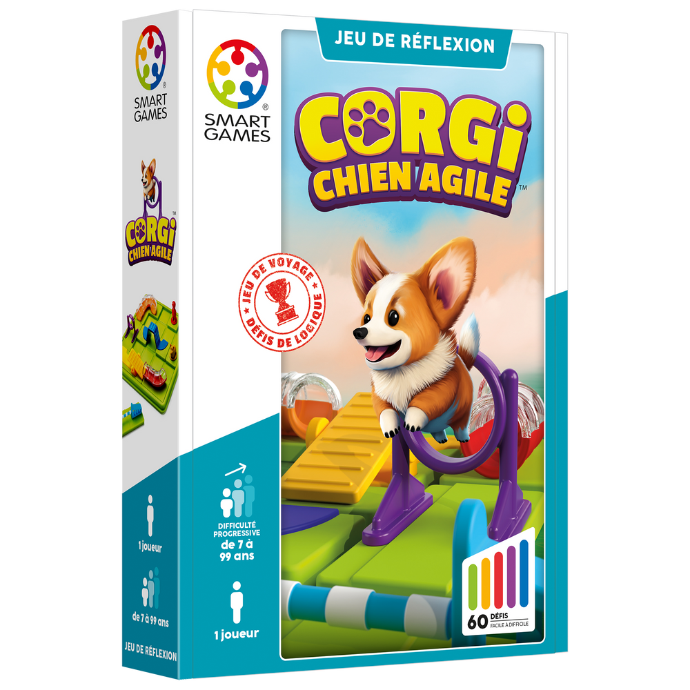 Jeu de réflexion Corgi chien agile Smart Games (7 ans et plus)