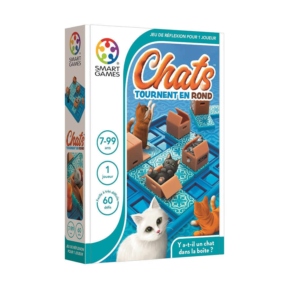 Jeu chats tournent en rond (1 joueur, 7 à 99 ans)