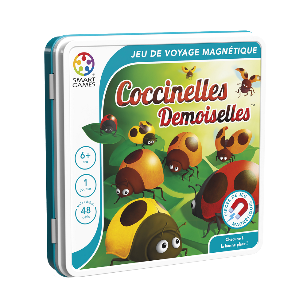 Jeu coccinelles demoiselles Smart Games (1 joueur, 6 ans et +)