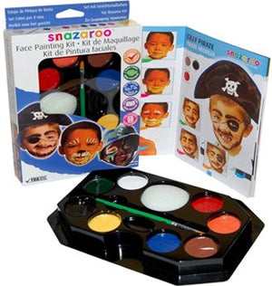 Ensemble de maquillage 8 couleurs Snazaroo et livre modèle garçon