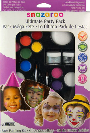 Ensemble de maquillage couleurs de party Snazaroo