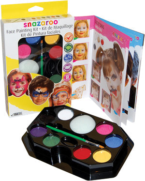 Ensemble de maquillage 8 couleurs Snazaroo et livre modèle unisexe
