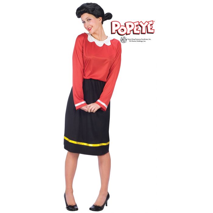 Costume femme Popeye - Olive