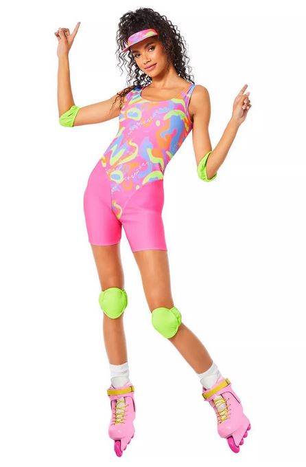 Costume femme Barbie en rollers (XL)
