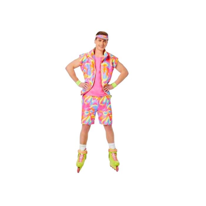 Costume homme Ken en rollers (XL)