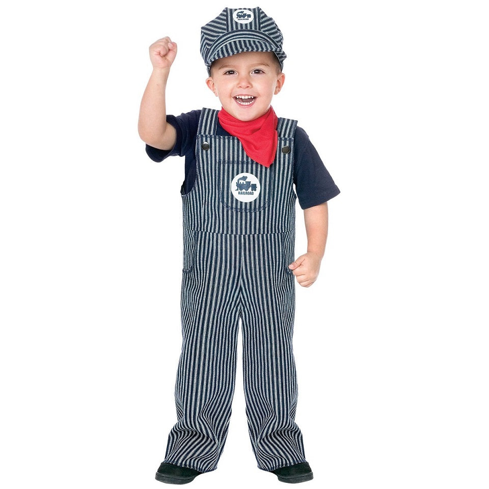 Costume tout-petit ingénieur ferroviaire