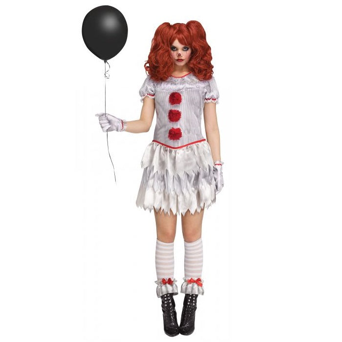 Costume femme Ça - clown carnaval
