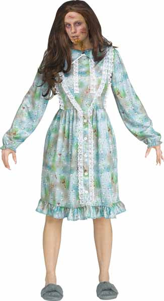 Costume adulte robe de nuit cauchemardesque