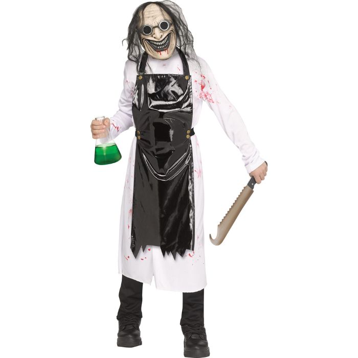 Costume enfant scientifique fou