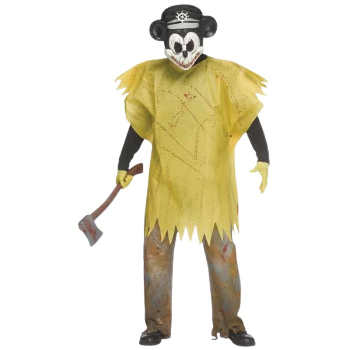 Costume homme Mickey bateau hanté (Steamboat Willie)