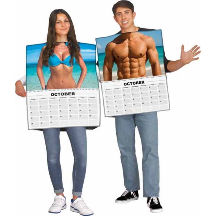 Costume de couple Calendrier
