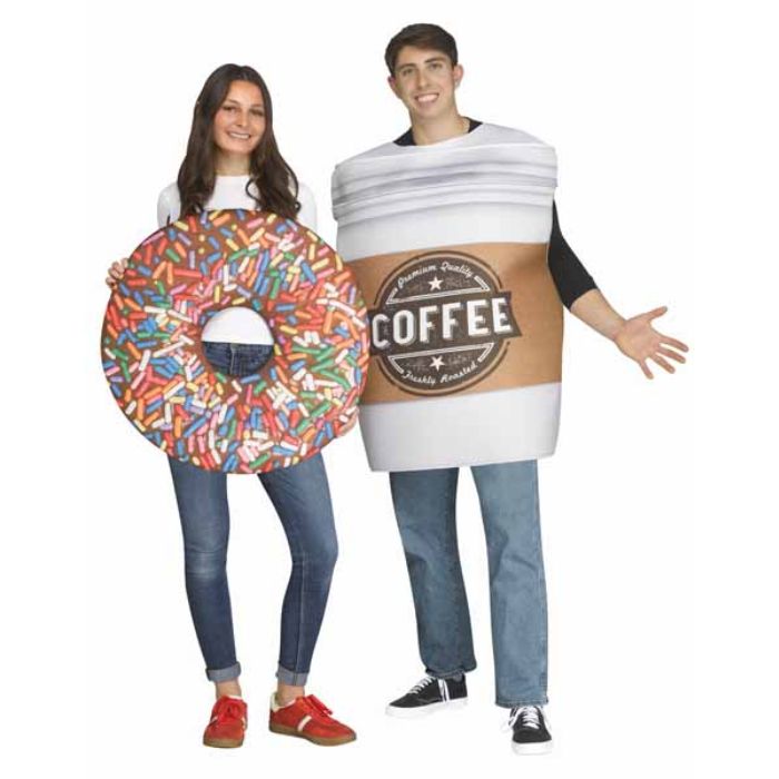 Costume de couple Café et beigne