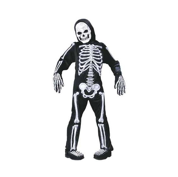 Costume enfant squelette blanc