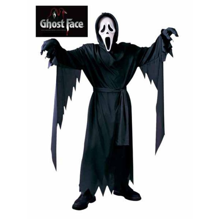Costume enfant Film de peur - Fantôme (Ghost face) (L)