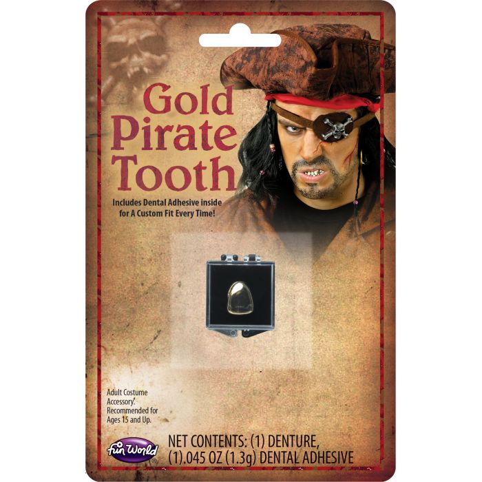 Dent de pirate or